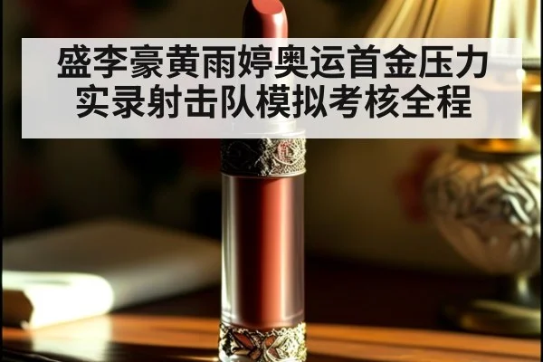 盛李豪黄雨婷奥运首金压力实录射击队模拟考核全程